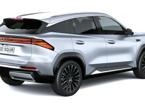 Geely Galaxy M7 2027 3D Model