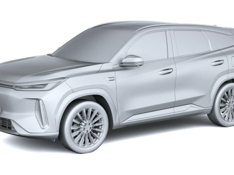 Geely Galaxy M7 2027 3D Model