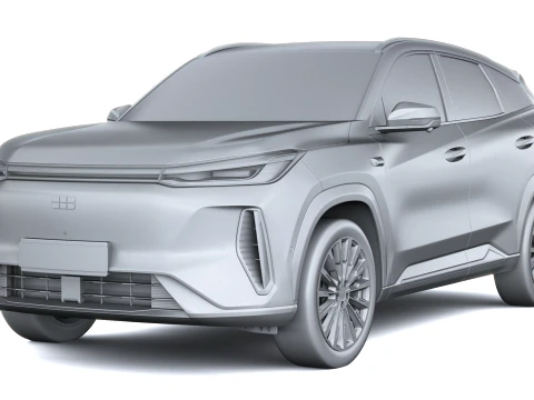 Geely Galaxy M7 2027 3D Model