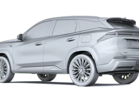 Geely Galaxy M7 2027 3D Model