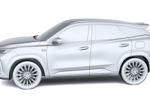 Geely Galaxy M7 2027 3D Model