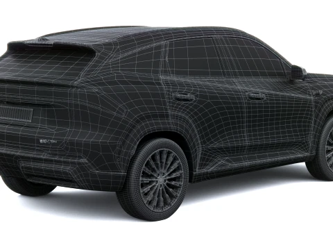 Geely Galaxy M7 2027 3D Model