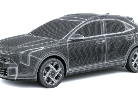Kia XCeed 2027 3D Model
