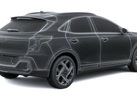 Kia XCeed 2027 3D Model