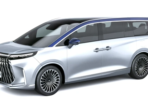 BAIC ArcFox Wendao V9 2026 Modello 3D