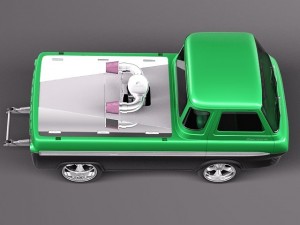 E100 Econoline 1961-1967 free sample model Modelo 3D
