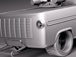 E100 Econoline 1961-1967 free sample model Modelo 3D