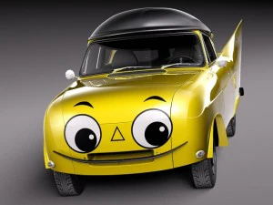 Mr Beep Free Sample Model 3D Model