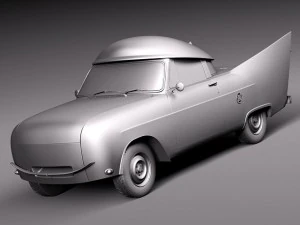 Mr Beep Free Sample Model 3D Model
