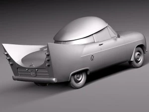 Mr Beep Free Sample Model 3D Model