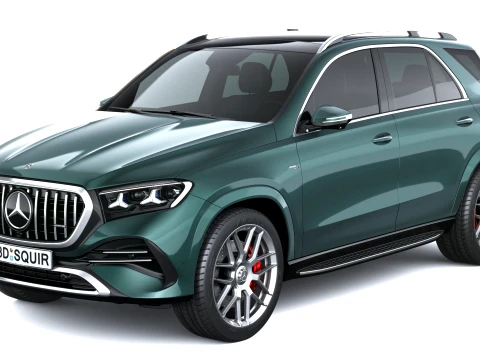 Mercedes-Benz GLE 53 AMG 2027 3D Model