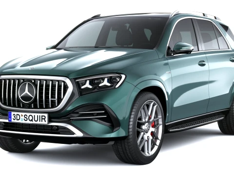 Mercedes-Benz GLE 53 AMG 2027 3D Model