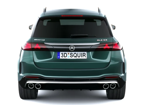 Mercedes-Benz GLE 53 AMG 2027 3D Model