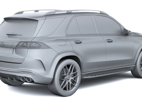 Mercedes-Benz GLE 53 AMG 2027 3D Model