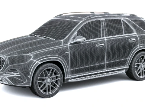 Mercedes-Benz GLE 53 AMG 2027 3D Model