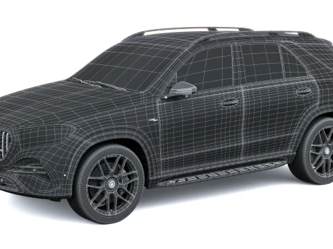 Mercedes-Benz GLE 53 AMG 2027 3D Model