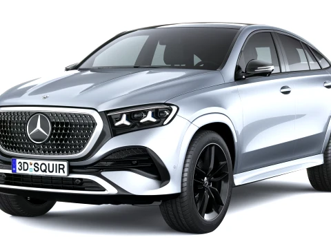 Mercedes-Benz GLE AMG-Line Coupe 2027 3D Model
