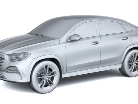 Mercedes-Benz GLE AMG-Line Coupe 2027 3D Model