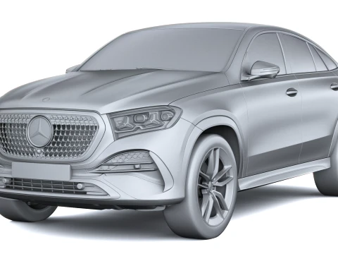 Mercedes-Benz GLE AMG-Line Coupe 2027 3D Model