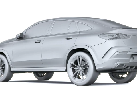 Mercedes-Benz GLE AMG-Line Coupe 2027 3D Model