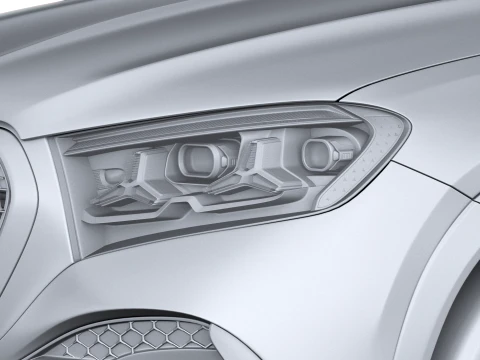 Mercedes-Benz GLE AMG-Line Coupe 2027 3D Model