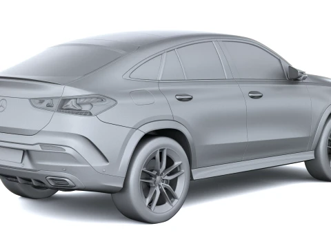 Mercedes-Benz GLE AMG-Line Coupe 2027 3D Model