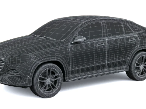 Mercedes-Benz GLE AMG-Line Coupe 2027 3D Model