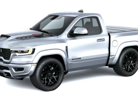Ram 1500 Rumble Bee Short Cab 2027 3D Modell