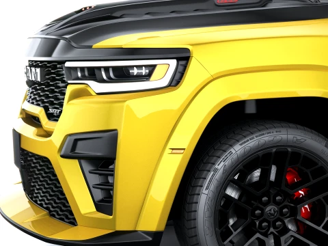 Ram 1500 Rumble Bee SRT Quad Cab 2027 3D Model