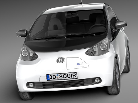 Toyota IQ EV 2013 3Dモデル
