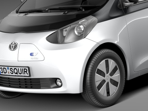 Toyota IQ EV 2013 3Dモデル