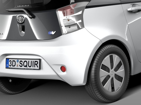 Toyota IQ EV 2013 3Dモデル