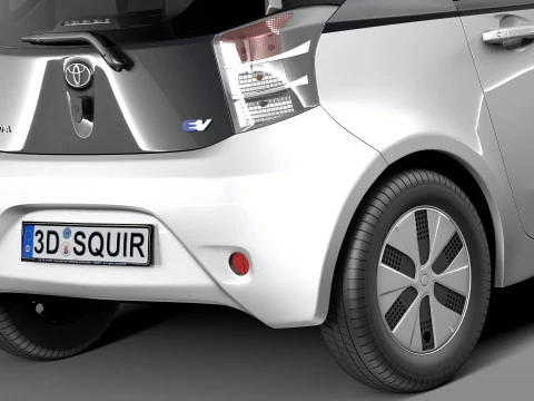 Toyota IQ EV 2013 3D Model