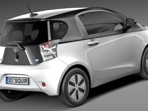 Toyota IQ EV 2013 3Dモデル