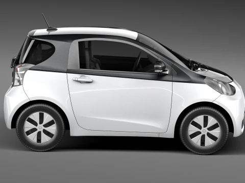Toyota IQ EV 2013 3D Model