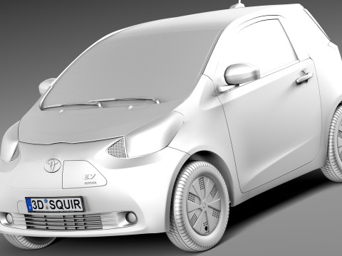 Toyota IQ EV 2013 3Dモデル