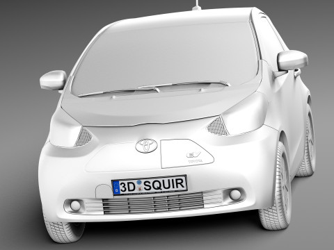 Toyota IQ EV 2013 3Dモデル