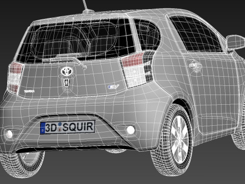 Toyota IQ EV 2013 3Dモデル