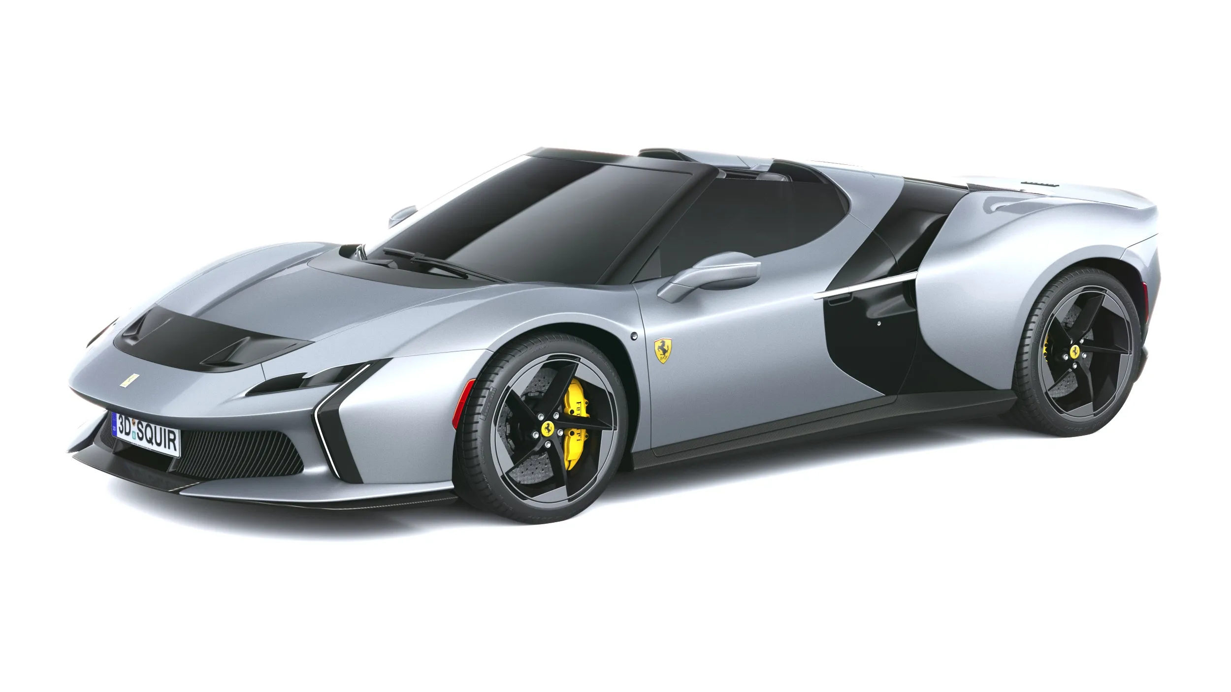 Ferrari HC25 2026 3D Model .c4d .max .obj .3ds .fbx .stl .blend