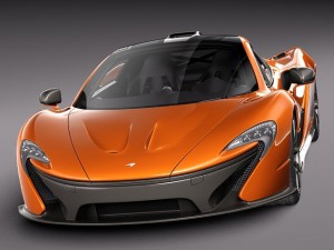 Mclaren P1 Concept 2013 Modèle 3D
