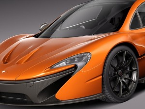 Mclaren P1 Concept 2013 Modèle 3D