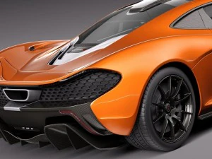 Mclaren P1 Concept 2013 3D Model