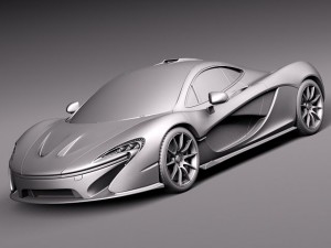 Mclaren P1 Concept 2013 Modèle 3D