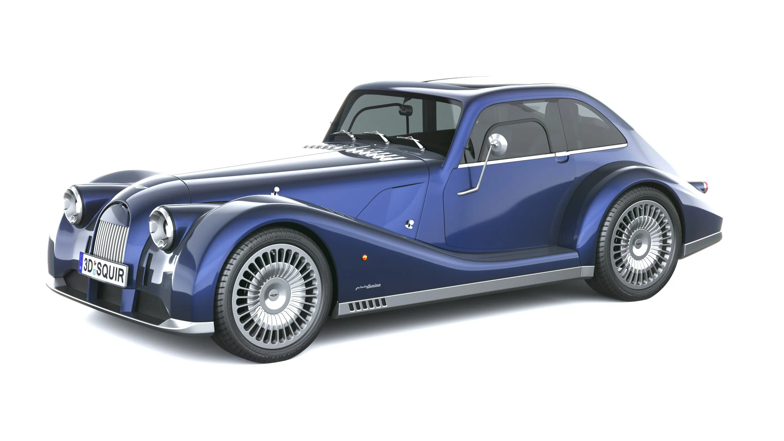 Morgan Midsummer Coupe 2026 3D Model .c4d .max .obj .3ds .fbx .stl .blend