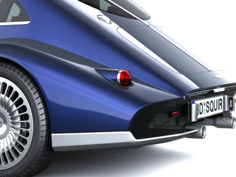 Morgan Midsummer Coupe 2026 3D Model