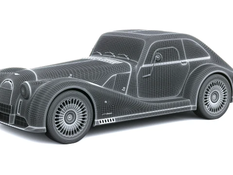 Morgan Midsummer Coupe 2026 3D Model