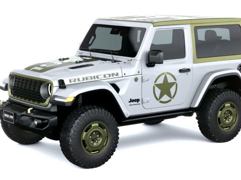 Jeep Wrangler Sarge 2027 3D Model