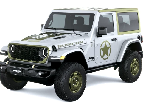 Jeep Wrangler Sarge 2027 3D Model