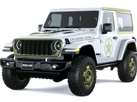 Jeep Wrangler Sarge 2027 3D Model