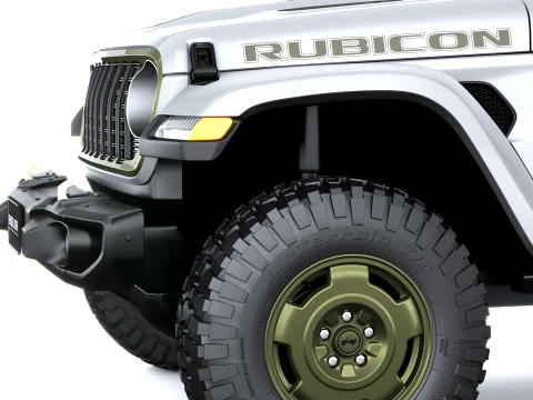 Jeep Wrangler Sarge 2027 3D Model